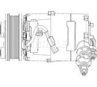 Compresseur de climatisation 1234yf ACP 1364 000P MAHLE pour FORD LAND ROVER