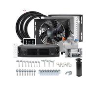 Compresseur De Climatisation Électrique 12 V/24 V - Pièce De Rechange For Compresseur De Climatisation Automobile, Fourgonnette, Hot Rod Ou Véhicule Classique.(Single Cool 24V)