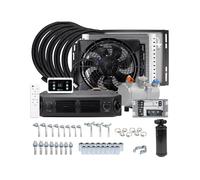 Compresseur De Climatisation Électrique 12 V/24 V - Pièce De Rechange For Compresseur De Climatisation Automobile, Fourgonnette, Hot Rod Ou Véhicule Classique.(Cool and Heat 12V)