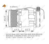 Compresseur de climatisation NRF 32142