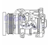 Compresseur de climatisation PAG 46 CS20508 DELPHI pour TOYOTA LAND CRUISER 200