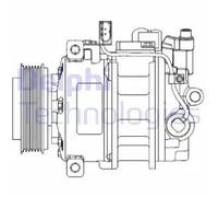 Compresseur de climatisation PAG 46 CS20522 DELPHI pour VW CALIFORNIA T5 Camper
