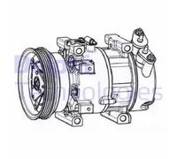 Compresseur de climatisation PAG 46 CS20533 DELPHI pour DACIA RENAULT