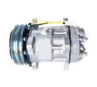 Compresseur de climatisation, pour Chargeuse sur pneus/Pelle Volvo 9011412632 14649606 VOE11412632 14518640 15082742 11104419 11412632 14506862(24V)