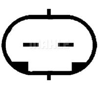 Compresseur de climatisation R 134a PAG 150 ACP 1100 000S MAHLE pour FIAT LANCIA