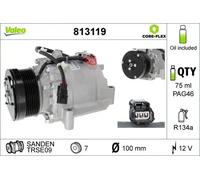 Compresseur de climatisation R 134a PAG 46 813119 VALEO pour HONDA CR-V III