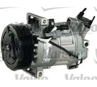 Compresseur de climatisation R 134a PAG 46 813382 VALEO pour RENAULT CLIO IV