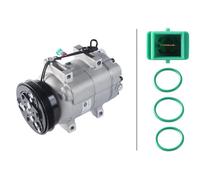 Hella Compresseur de climatisation 8FK 366 200-801 - R 134a, PAG 46