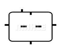 Compresseur de climatisation R 134a PAG 46 ACP 1024 000S MAHLE pour CITROËN FIAT