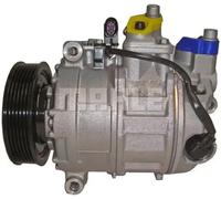 Compresseur de climatisation R 134a PAG 46 ACP 110 000S MAHLE pour VW AUDI