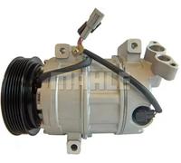 Compresseur de climatisation R 134a PAG 46 ACP 141 000S MAHLE pour RENAULT