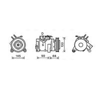 AVA COOLING SYSTEMS CRAK133 Compresseur de clim
