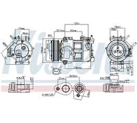NISSENS 890693 Compresseur de climatisation