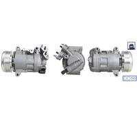 Compresseur de climatisation R 134a PAG 46 YF ACP01577 LUCAS pour PEUGEOT OPEL