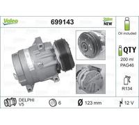 COMPRESSEUR DE CLIMATISATION RENAULT MEGANE/MASTER/SCENIC HARRISON V5