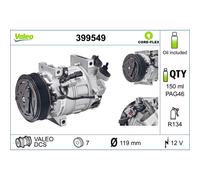 Compresseur de climatisation VALEO 399549