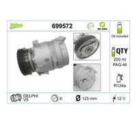 Compresseur de climatisation VALEO 699572