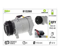 Compresseur de climatisation VALEO 813260