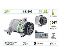 Compresseur de climatisation VALEO 813602