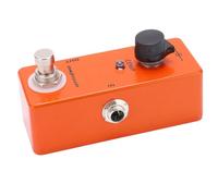 Compresseur de pédale d'effet Guitare MXR True Bypass Accessoire d'instrument réglable Portable pour Les guitaristes Design Compact en métal Orange