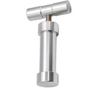 Compresseur de pollen en forme de T, poignée en forme de T robuste et durable, compresseur en aluminium robuste, utilisé pour presser des herbes, des épices, du foin, de l'ail, du poivre, du sel, du