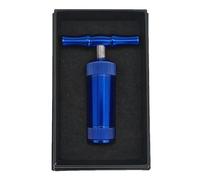 Compresseur de poudre manuel en alliage d'aluminium avec poignée en T - Outil de presse portable pour poudre de plantes chinoises, poudre d'aromathérapie, poudre de thé et travaux manuels faits à la