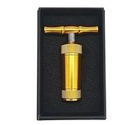 Compresseur de poudre manuel en alliage d'aluminium avec poignée en T - Outil de presse portable pour poudre de plantes chinoises, poudre d'aromathérapie, poudre de thé et travaux manuels faits à la