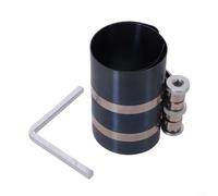 Compresseur de Segments Réglable Acier Mandrin(4in) | Acier au manganèse trempé, système cliquet auto-bloquant, ajustement précis, noir mat, durable