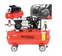 Compresseur D'Huile 100L 230V 3,8CV 480 L/Min 2-Cylindres KD1472 Avec