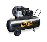 Compresseur entrainé par courroie 200 Litres 3CV Monophasé 10 bars Lubrifié B3800B/200CM3 Nuair