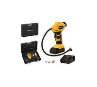Compresseur Gonfleur d air portable sans fil 18V Pompe a air Facile a manipul