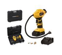 Compresseur/Gonfleur d'air portable sans fil 18V - POWERPLUS - Pompe à air - Facile à manipuler