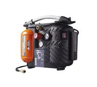 Compresseur HANDY 5L 1.5 HP + tuyau + soufflette + poignée de gonflage homologuée + 3 embouts de gonflage - REVOLUTIONAIR - 425022