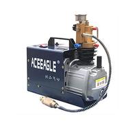 Compresseur haute pression Pcp Airgun Scuba Pompe 220 V 30 Mpa 300 bar 4500 Psi Compresseur d'air haute pression Pcp Airgun Scuba Pompe 1800 W avec refroidissement à eau et refroidissement par air