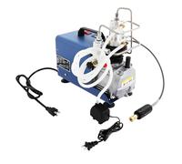 Compresseur haute pression, pompe à air électrique haute pression 1800 W, 300 bar, 30 MPa, 4500 psi, 2800 tr/min, 50 l/min, compression à deux niveaux, refroidissement à eau pour fusil à air comprimé