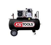 Compresseur sur cuve 200 L KS TOOLS 10 bar - 3 CV - 220 V Mono - 165.0805 G
