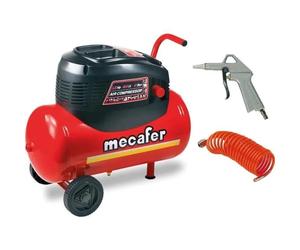 Compresseur MECAFER MEC3283494259681 - 24L 1.5HP OILESS + T+ SBC