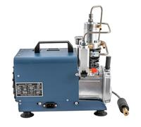 Compresseur PCP 300 bar, pompe à air haute pression 30 MPa 4500 psi, compresseur d'air électrique avec refroidissement à eau, compresseur haute pression 1,8 kW pour fusil à air comprimé PCP, bouteille