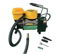 VITO - Compresseur portable 140W 10 bar 115PSI Multi fonctions 35L/min Accessoires et Sac