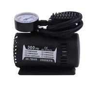 Compresseur portable pour voiture 12 V, avec manomètre mécanique, pour pneus de voiture, moto, vélo, ballon, noir, 13 x Étiquette