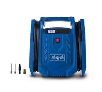 Compresseur portatif SCHEPPACH - AIRFORCE 7 SC - 100 W - 8 bars - 24L/min - 2 aiguilles + 2 adaptateurs