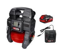 Compresseur portatif silencieux 5l sur batterie avec une batterie 4Ah + chargeur KS TOOLS - 165.0816F-A1