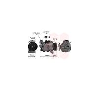 Compresseur. Pour: Volvo S60 10/10+. Référence Constructeur: 36011355