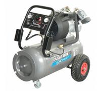 Compresseur PRODIF coaxial 50L 3,5cv 8 bar bi-cylindre sur roues TRE1205035G