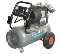 Compresseur PRODIF coaxial 50L 3,5cv 8 bar bi-cylindre sur roues TRE1205035G