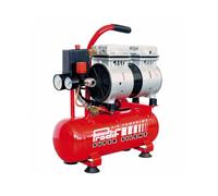SODISE COMPRESSEUR SILENCIEUX 6L 8 BARS 0.75CV Rouge Silencieux Sans Huile