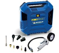 Compresseur sans cuve - MICHELIN - 1,5cv - Fonctionnant sans huile - Accessoires de gonflage