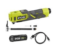 Compresseur sans fil 4V USB Lithium (1x2.0Ah) + embouts - RI4-120G RYOBI