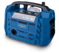 Compresseur electrique hybride 20V IXES 10 bars Alim : bat secteur allume cigar