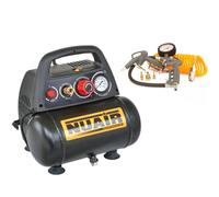 Compresseur sans huile 6L 8 BAR 1,5 CV + ARAK6 - N/NUB552 ARA